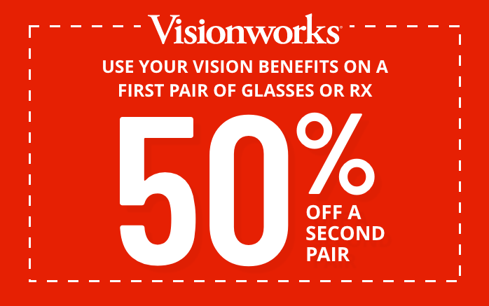 Get 50% Off a second pair